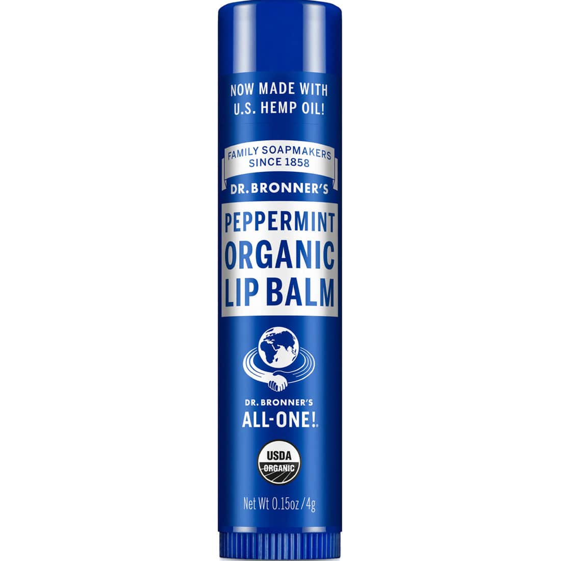 Dr. Bronner's Lip Balm, Case of 12 x 4g