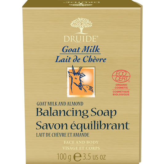 Druide Balancing Soap, Goat Milk and Almond, 100g