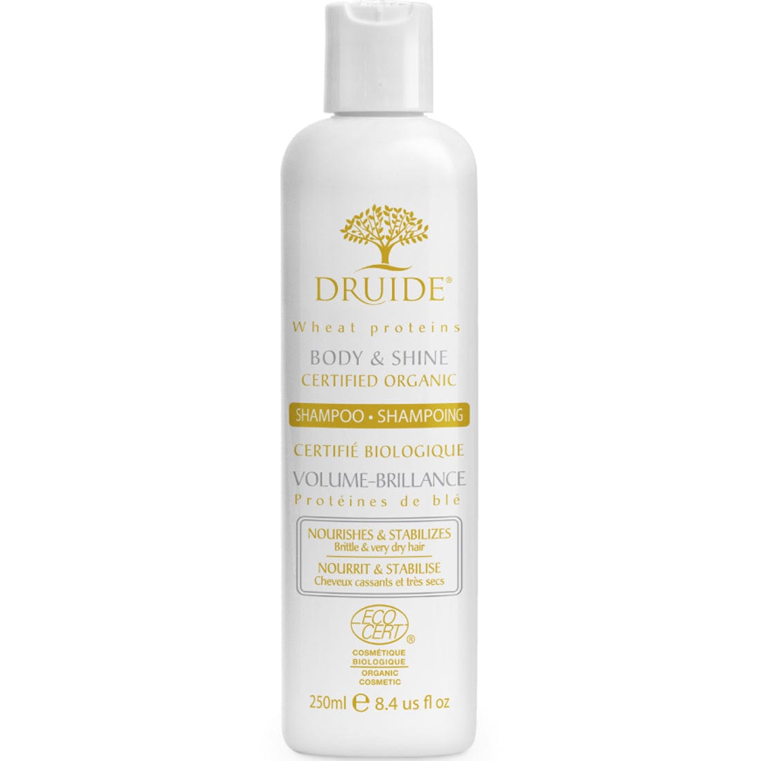 Druide Body and Shine Shampoo, 250ml