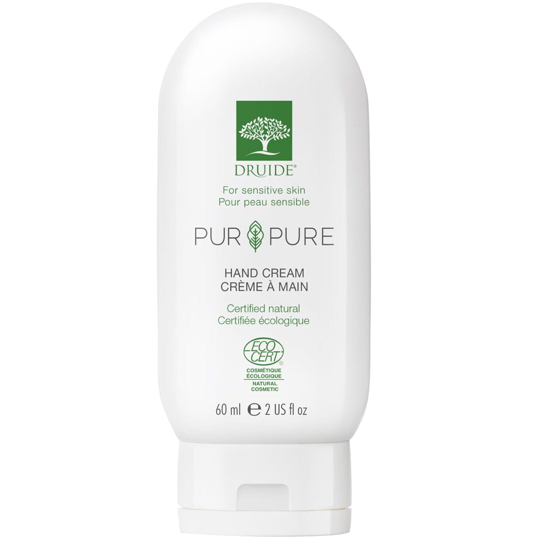 Druide Hand Cream Pur and Pure, 60ml