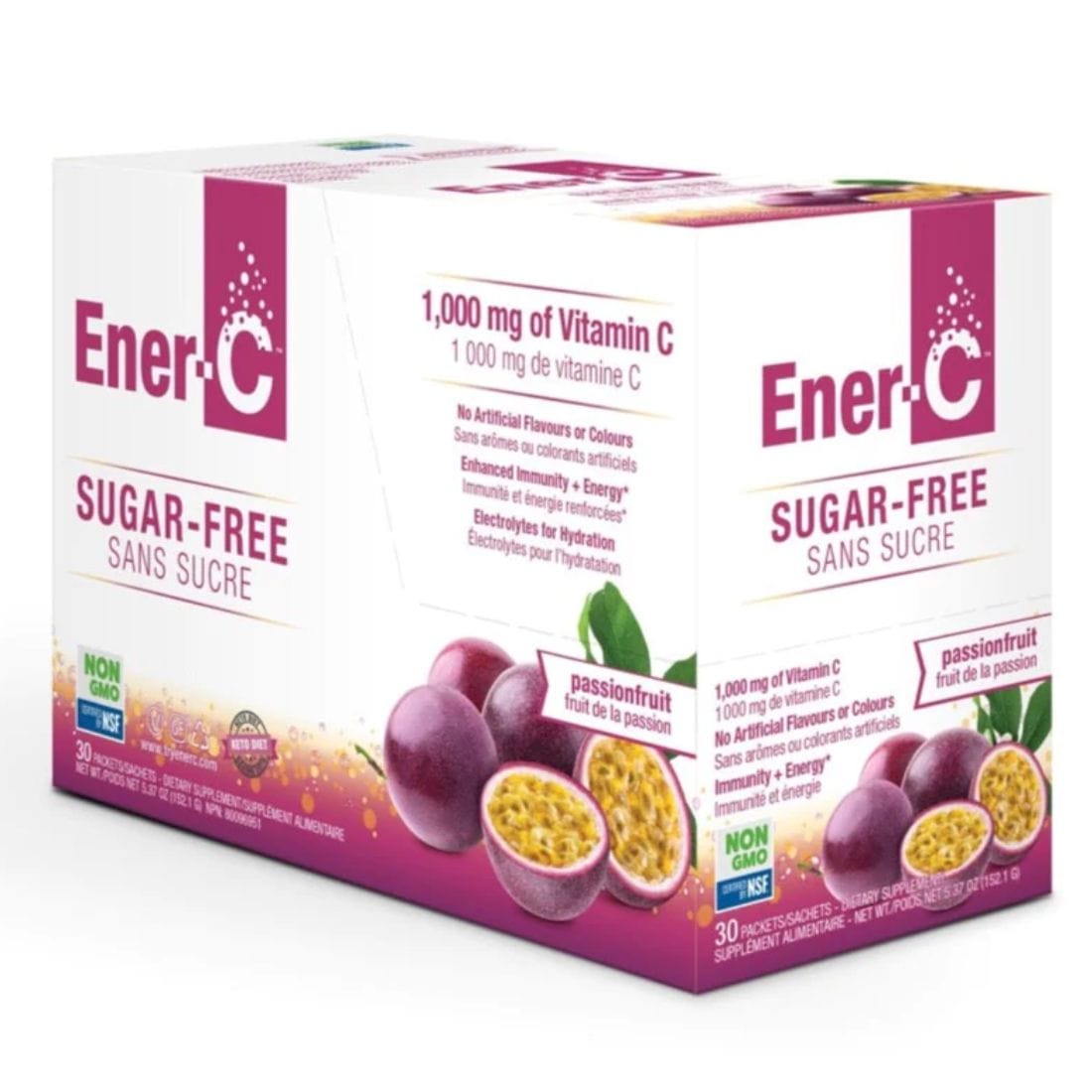 Ener-C Sugar Free Vitamin C Drink Mix 1000mg, 30 Packs