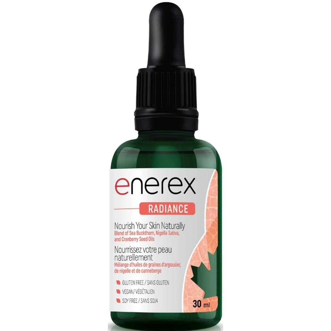 Enerex Radiance, Organic Sea Buckthorn, Cranberry, and Black Seed Oils
