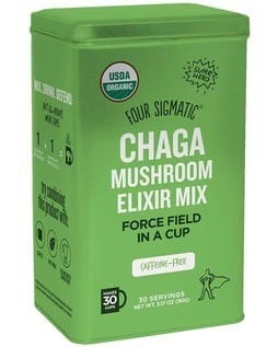 Four Sigmatic Mushroom Elixir Mix with Chaga, Immune & Inflammation Support, 60-90g