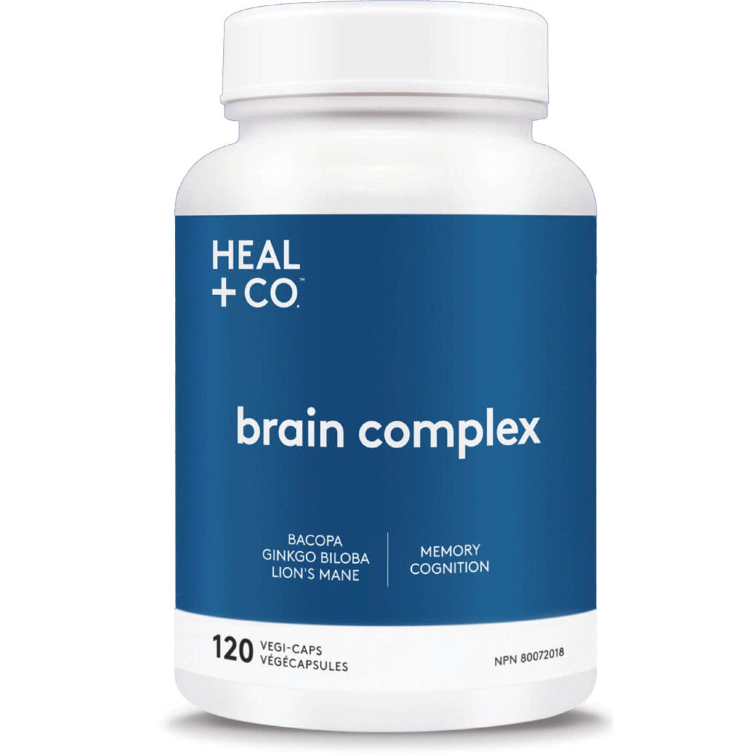 Heal+ Co. Brain Complex, 120 Capsules