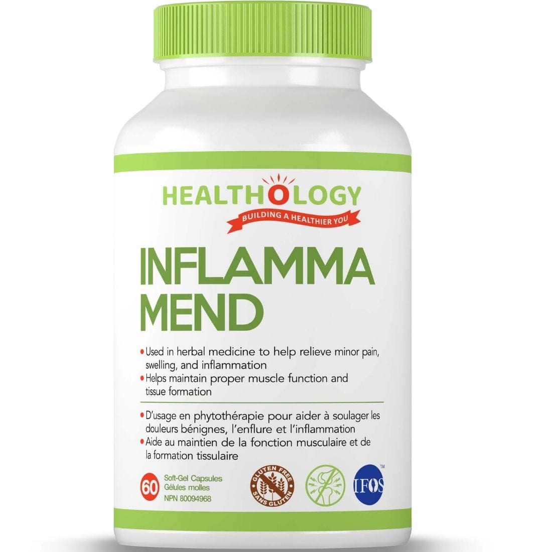 Healthology Inflammamend, 60 Softgel Capsules