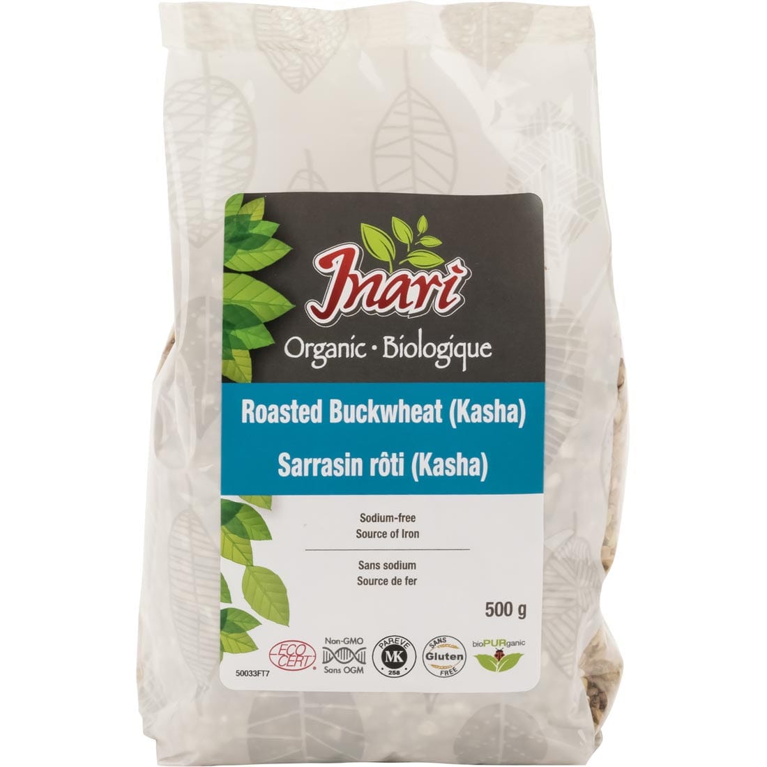 Inari Organic Roasted Buckwheat (Kasha), 500g