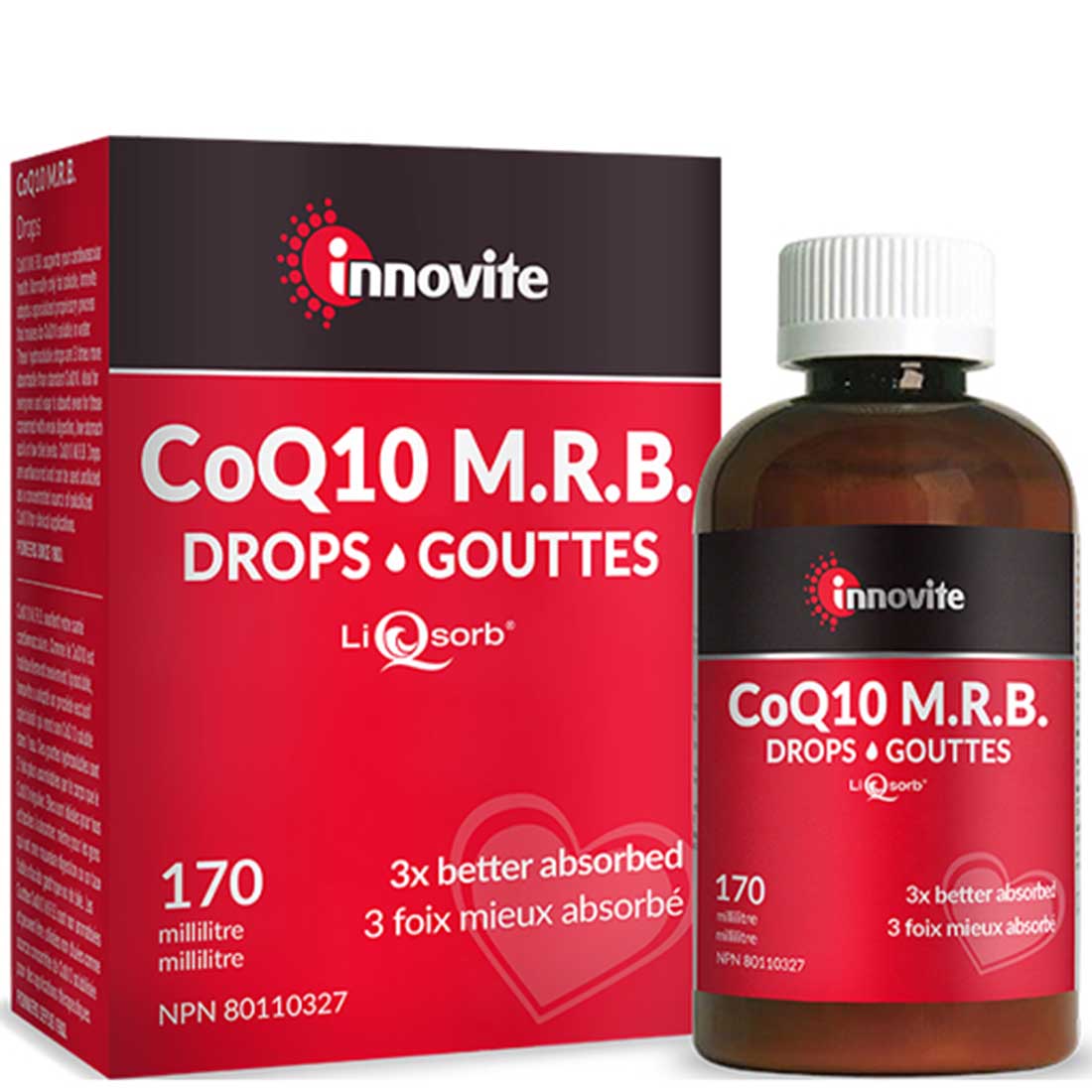 Innovite CoQ10 M.R.B. Drops, 170ml
