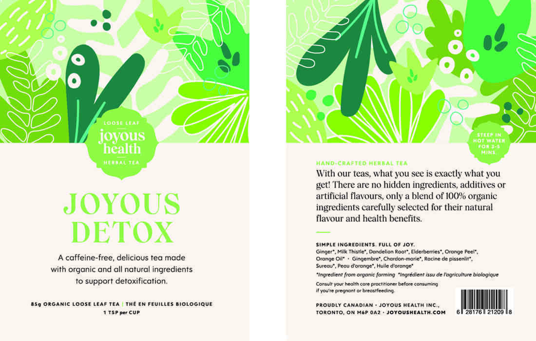 Joyus Health Detox Tea (Herbal Tea), 100g