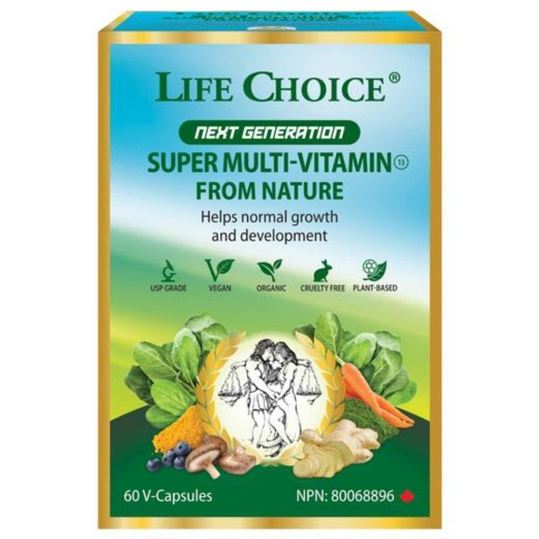 Life Choice Next Generation Super Multi, 60 V-Capsules