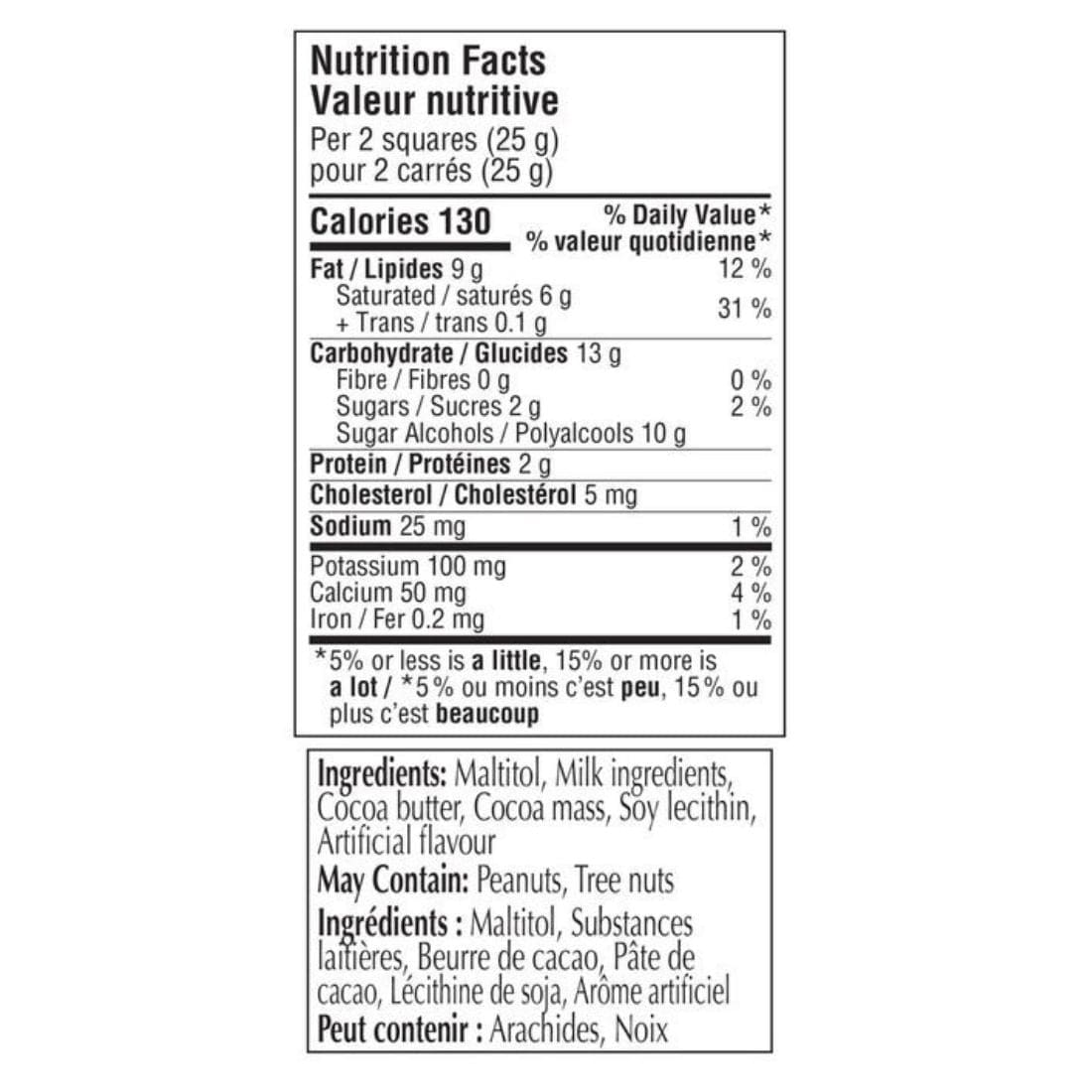 Lindt Milk Chocolate Bar (No Sugar Added), 100g