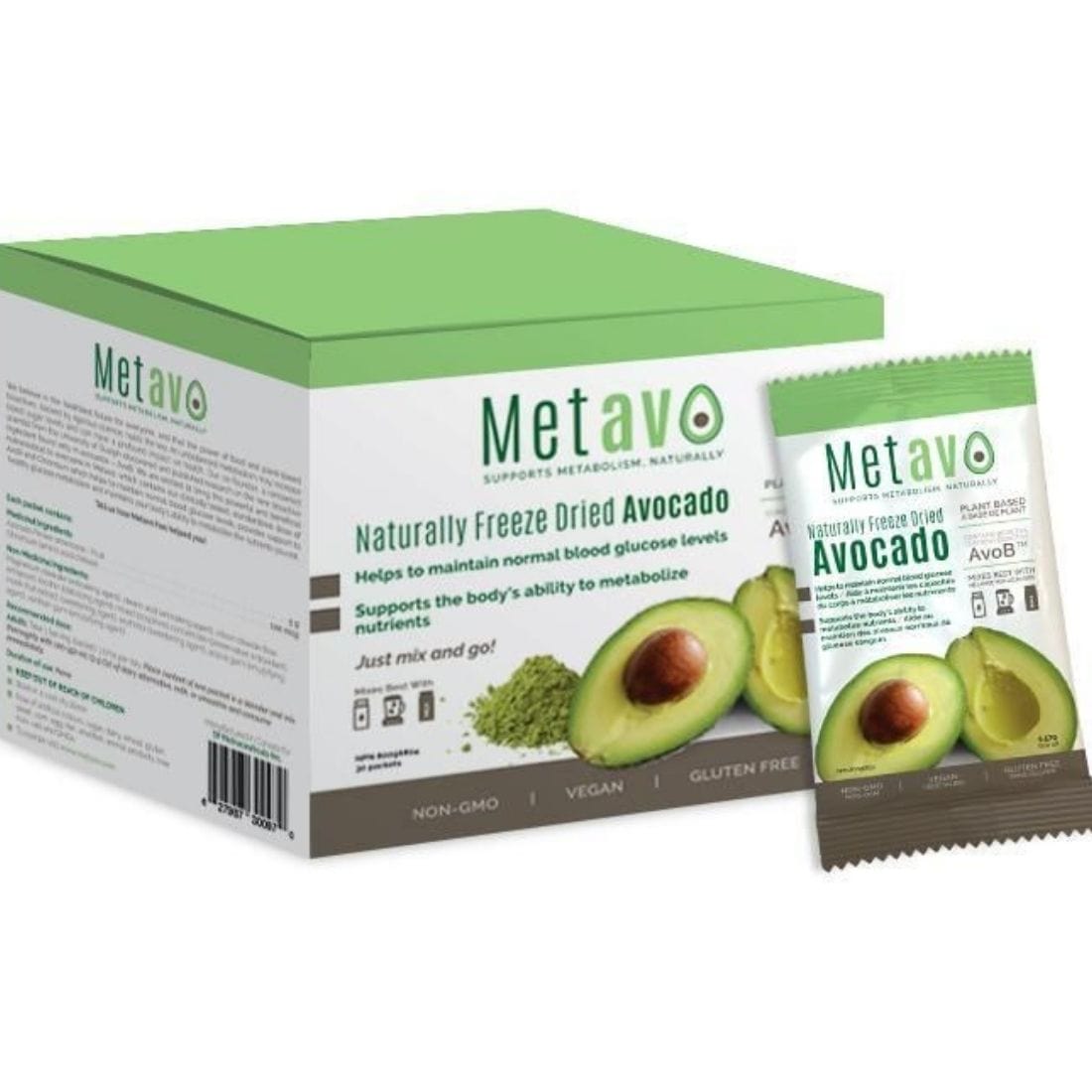 Metavo Naturally Freeze Dried Avocado (AvoB) Powder (NEW!)