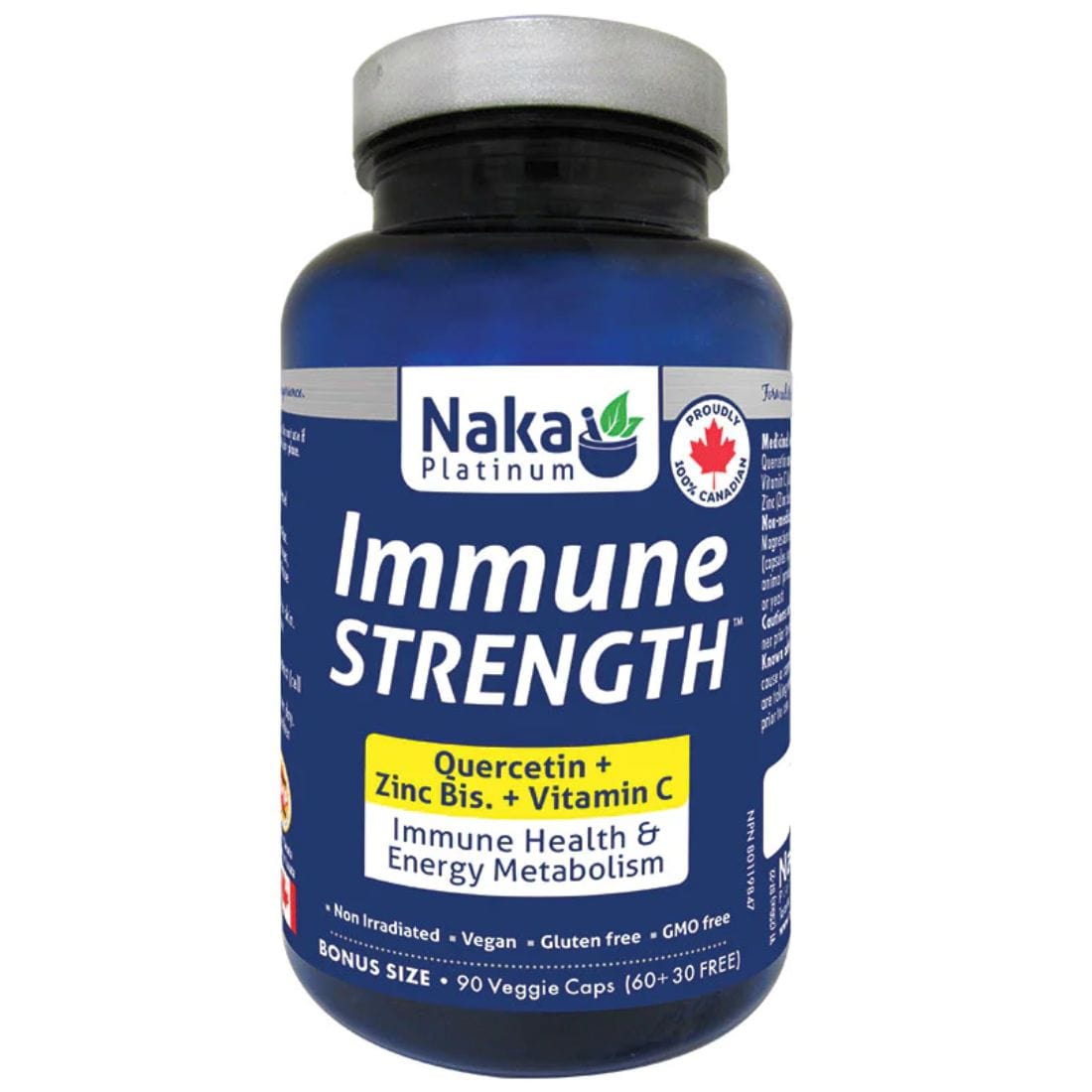 Naka Platinum Immune Strength, Quercetin, Zinc and Vitamin C