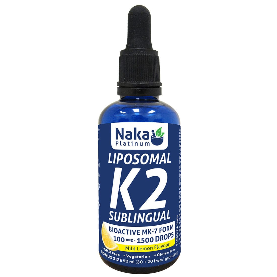 Naka Platinum Liposomal K2, 50ml