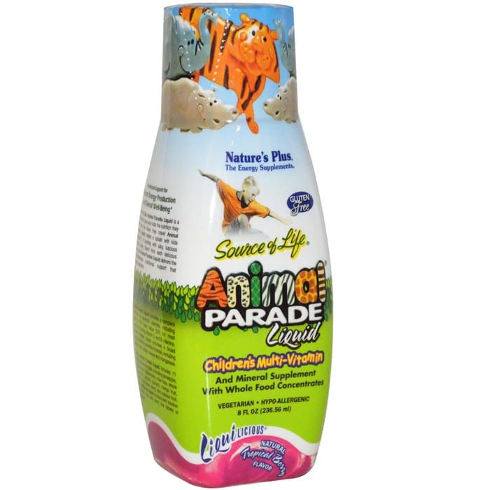 Nature's Plus Animal Parade Liquid Children's Multivitamin