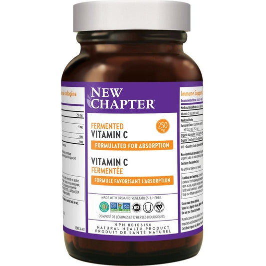 New Chapter Fermented Vitamin C, 30 Tablets