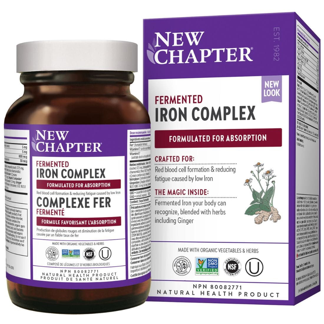 New Chapter Fermented Iron Complex