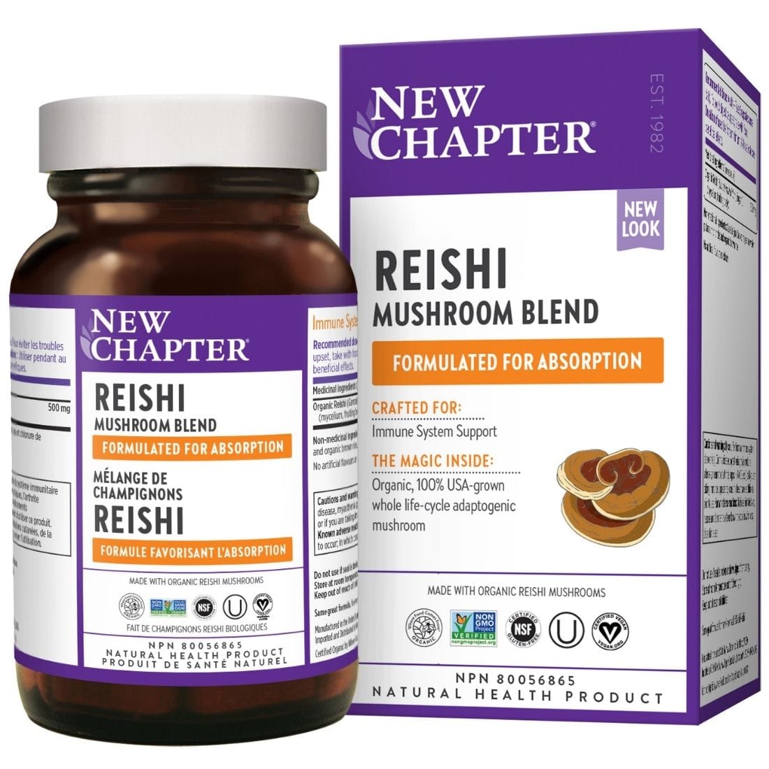 New Chapter Reishi Mushroom Blend