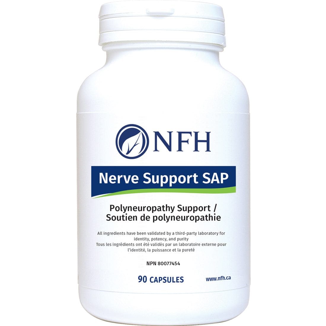 NFH Nerve Support SAP, 90 Capsules