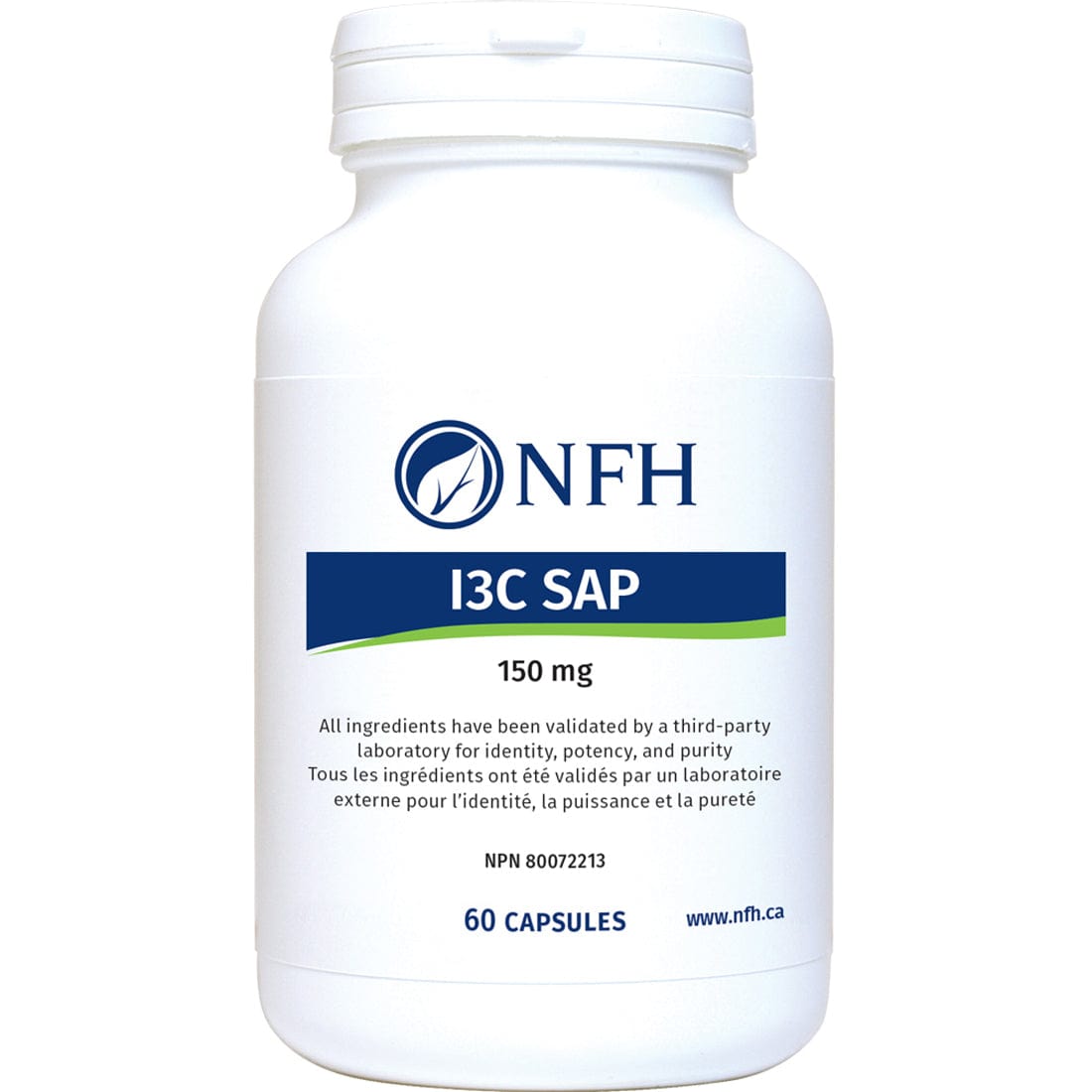 NFH I3C SAP Indole-3-carbinol 150mg, 60 Capsules