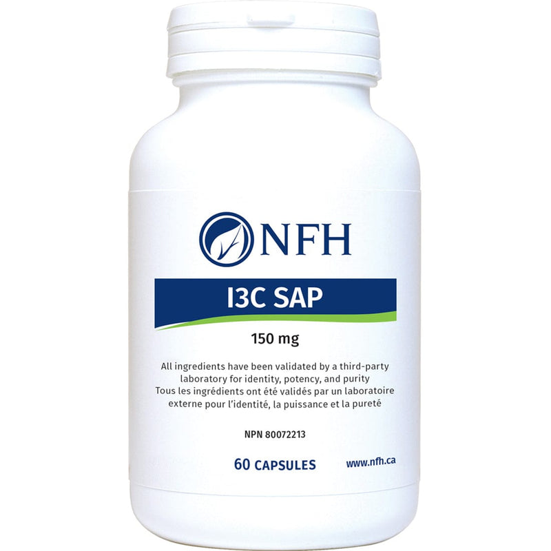 NFH I3C SAP 150mg, Indole-3-Carbinol for Estrogen Metabolism and Hormone Balance, 60 Capsules