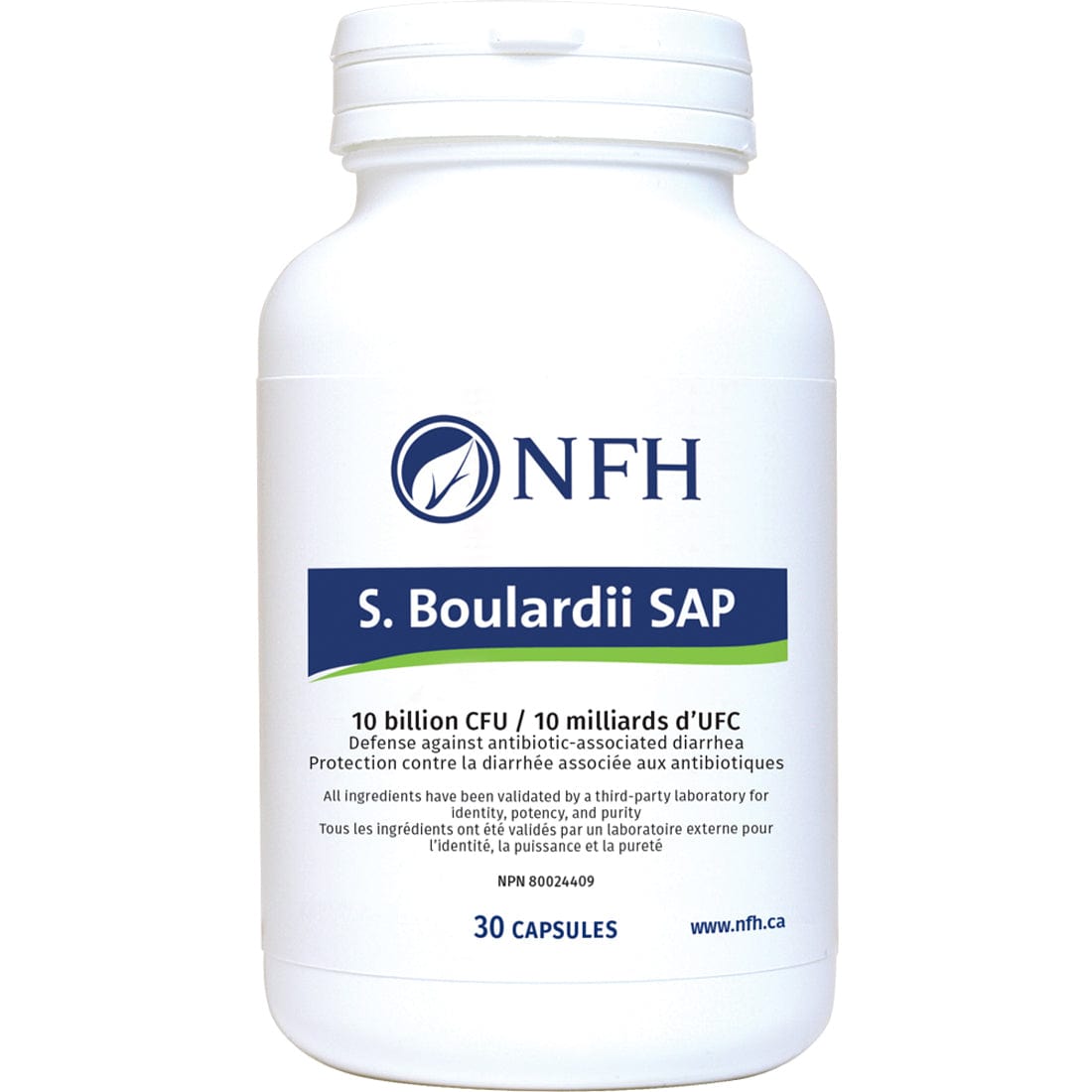 NFH S. Boulardii SAP 10 Billion, 30 Capsules - Store in Fridge