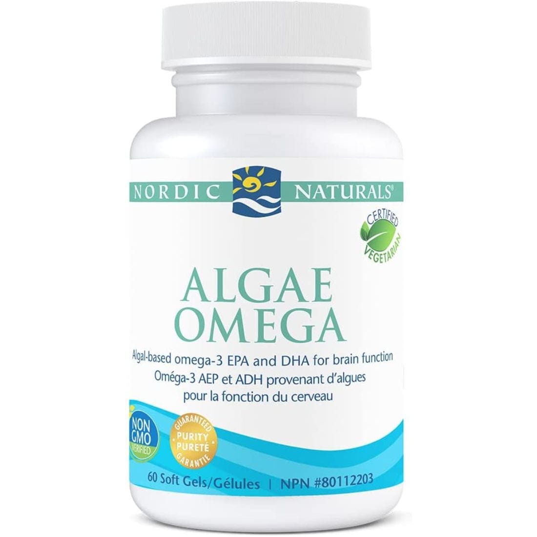 Nordic Naturals Algae Omega, 60 Softgels