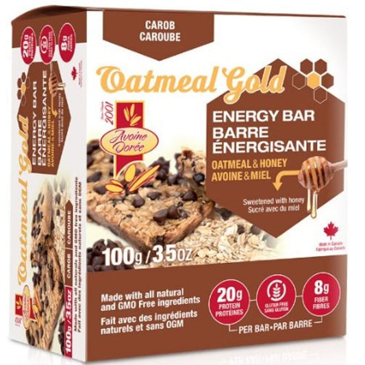 Avoine Doree Oatmeal Gold Energy Bar, Oatmeal & Honey, All Natural
