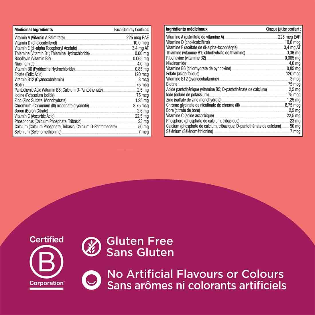 Olly Gummy Vitamins Women's Multivitamin, 90 Gummies