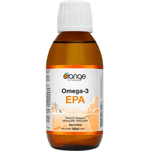 Orange Naturals Omega-3 EPA, Goji Citrus Flavour, 150ml