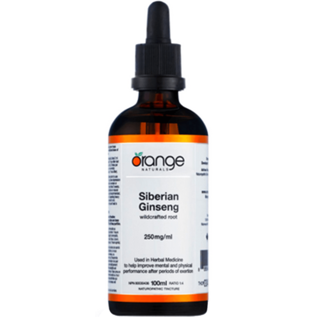 Orange Naturals Siberian Ginseng, 100 ml
