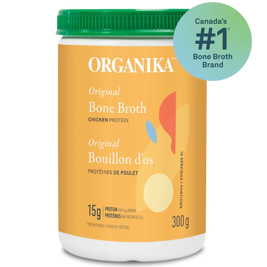 Organika Bone Broth Protein Powder, Non-GMO