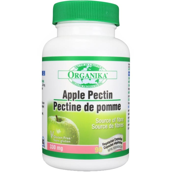 Organika Apple Pectin, 330mg, 90 Capsules