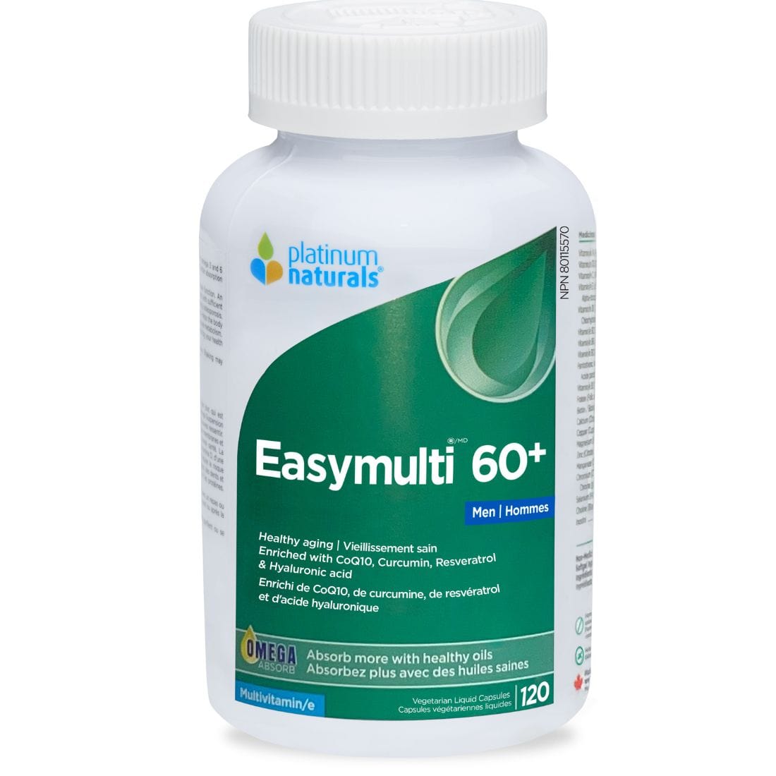 Platinum Naturals Easymulti 60+ For Men