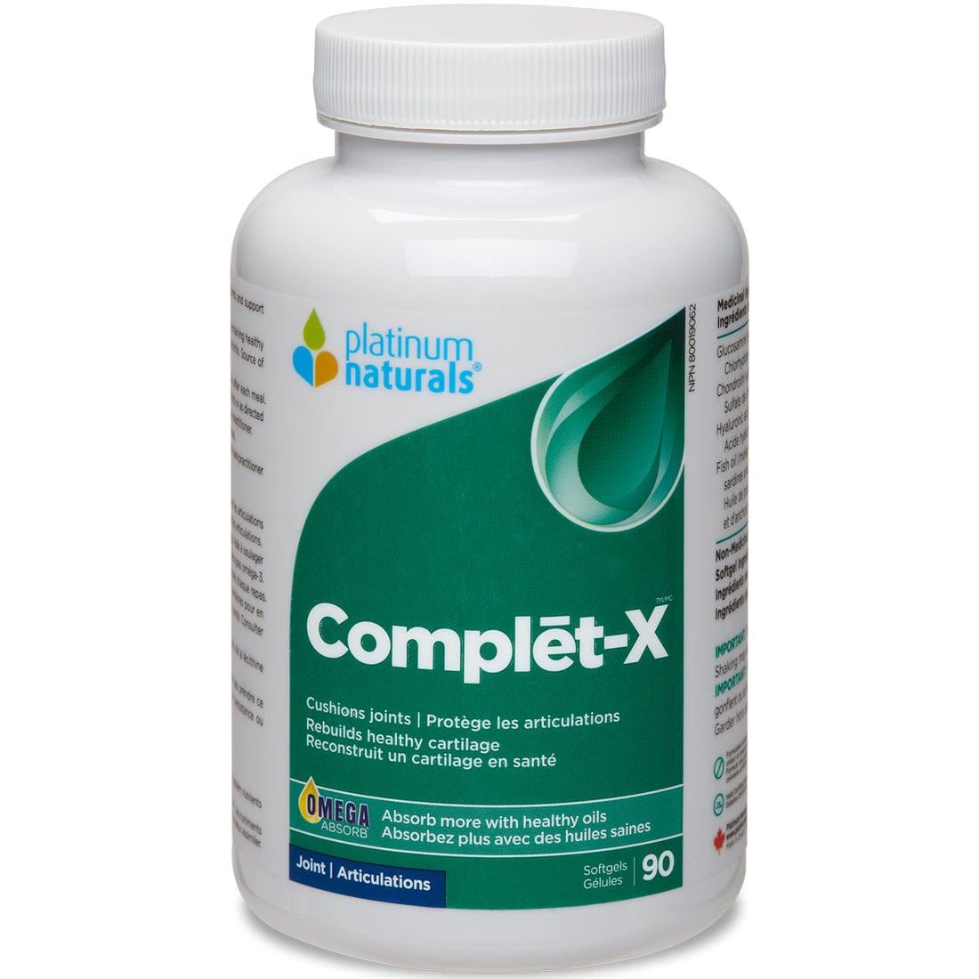 Platinum Naturals Complet-X, 90 Softgels