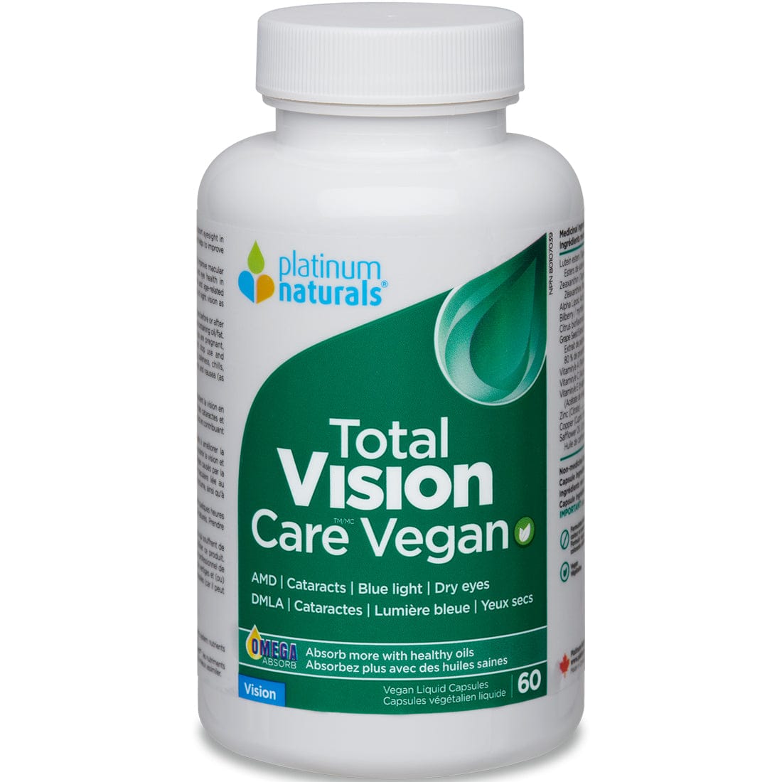Platinum Naturals Total Vision Care Vegan