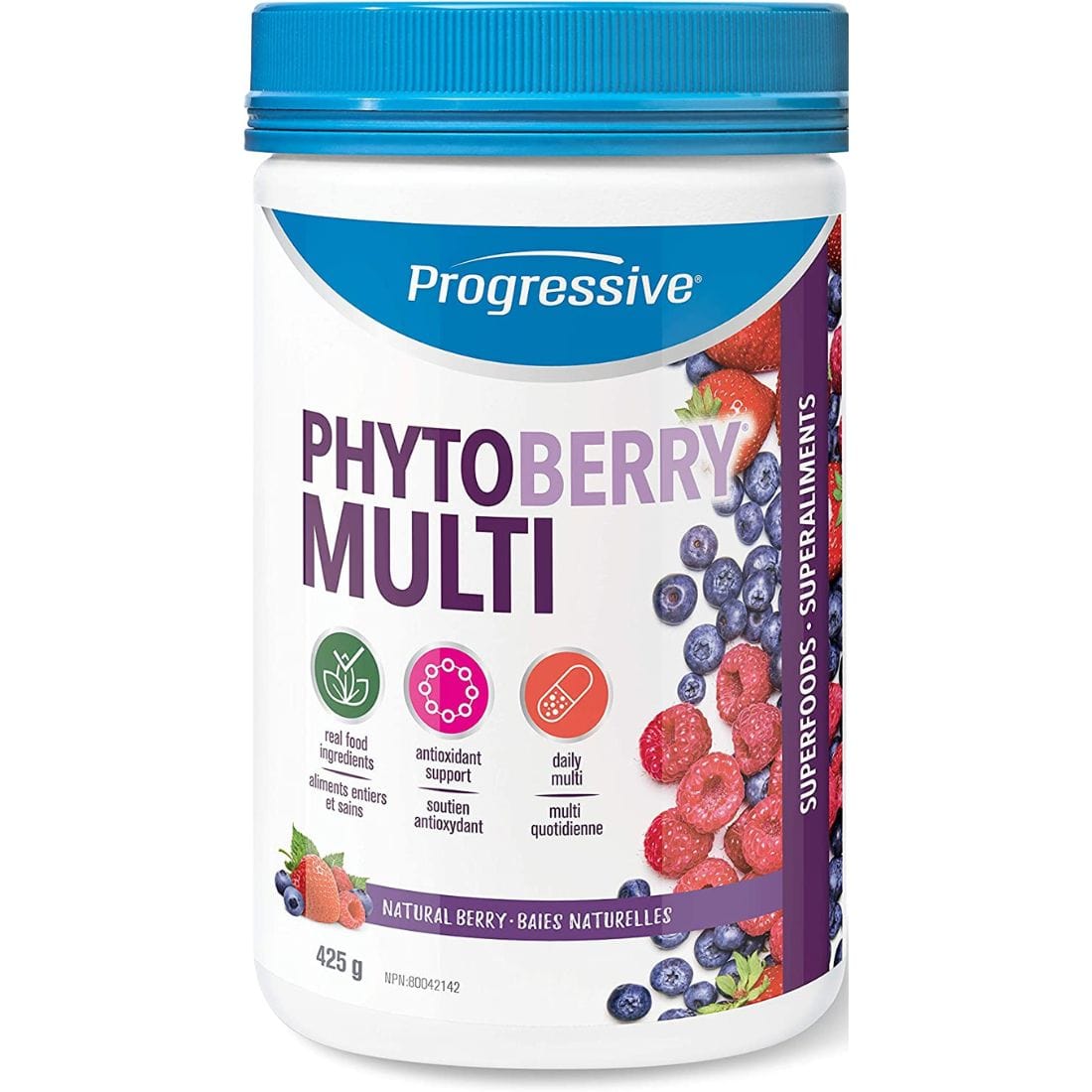 Progressive PhytoBerry Multi (6-8 Servings of Fresh Fruit + Multivitamin)