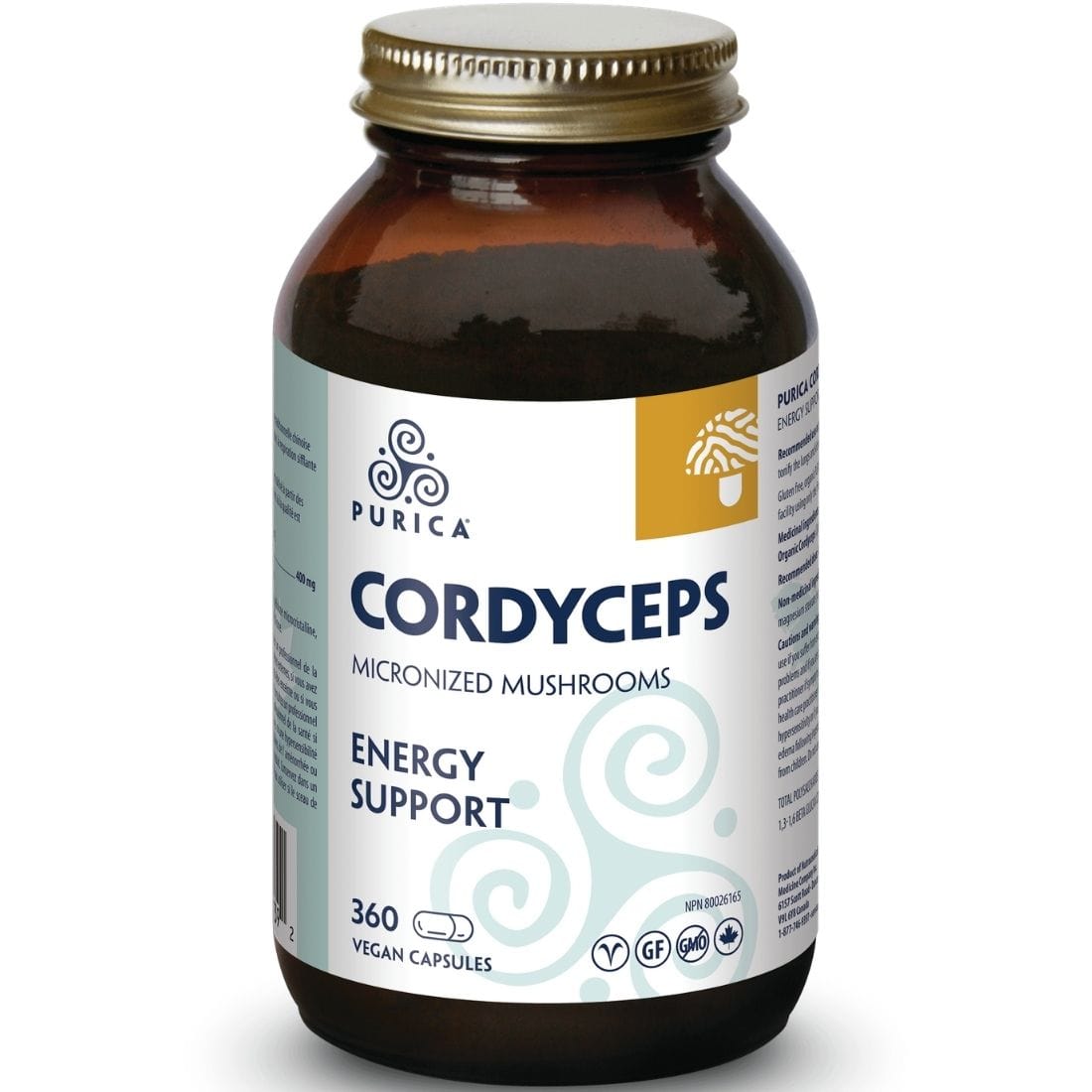 Purica Cordyceps Mushrooms (Micronized)