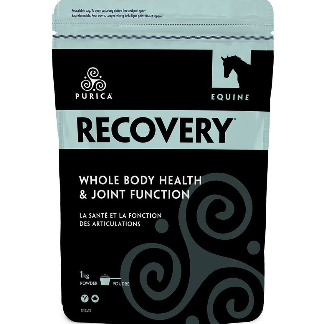 Purica Equine Recovery Powder, 1kg