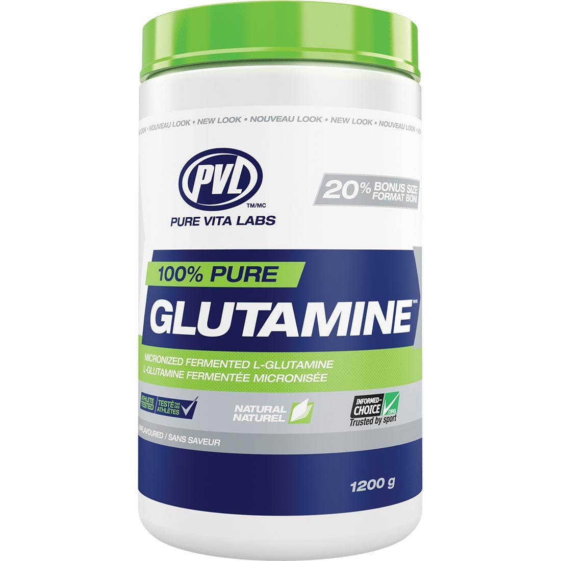 PVL Glutamine, 100% Pure
