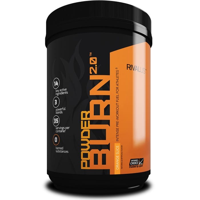 Rivalus Powder Burn 2.0, Pre-Workout