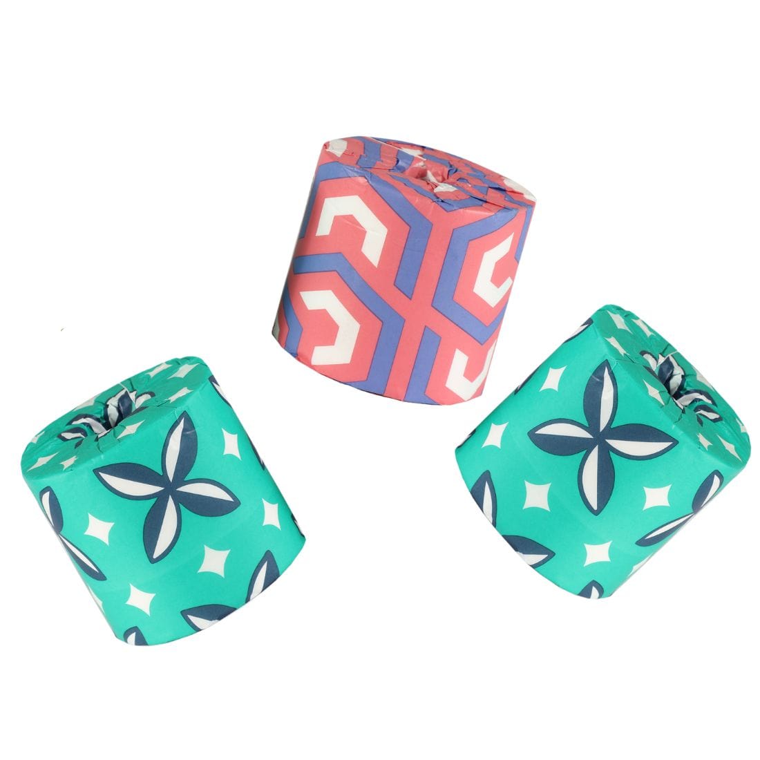 Roll Up 100% Bamboo Toilet Paper, 350 Sheet, 3 Ply Rolls