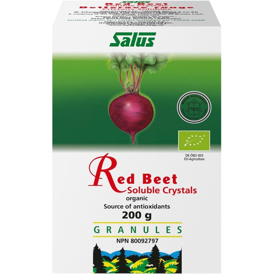 Salus Red Beet Crystals, 200g