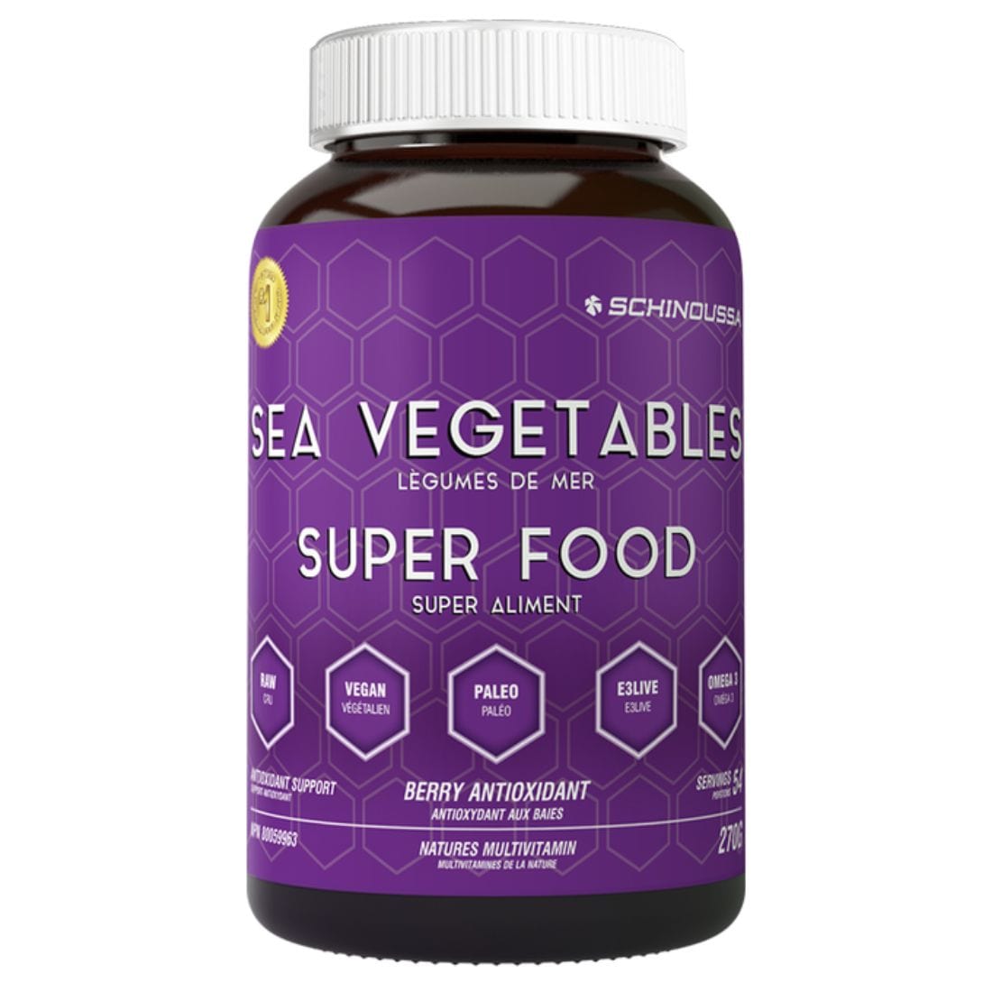 Schinoussa Sea Vegetables Berry Antioxidants, 270g