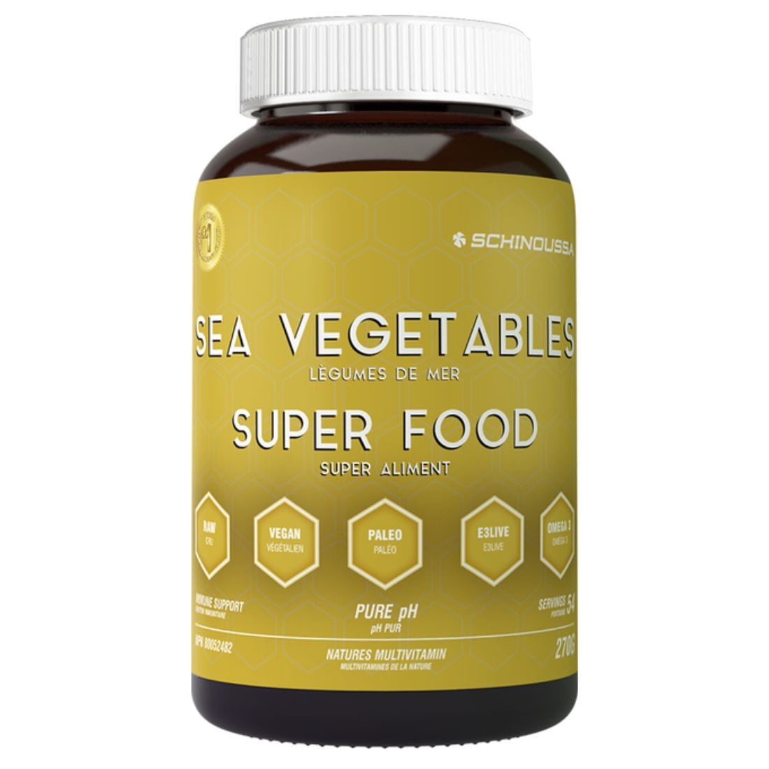 Schinoussa Raw Sea Vegetables Gold Pure pH Upgrade, 270g