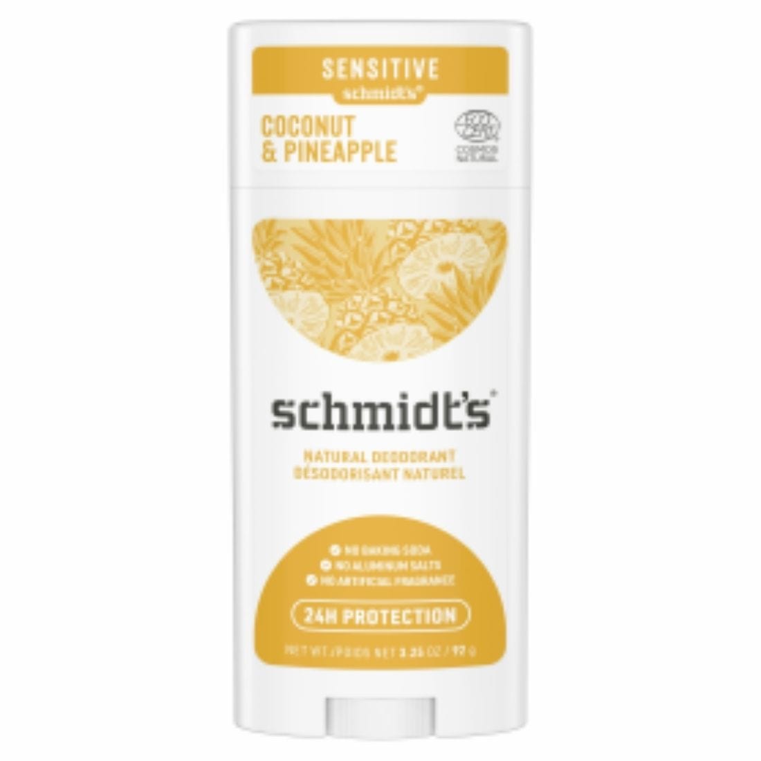 Schmidt's Natural Deodorant, Award winning formula, Neutralize odour naturally, 75g