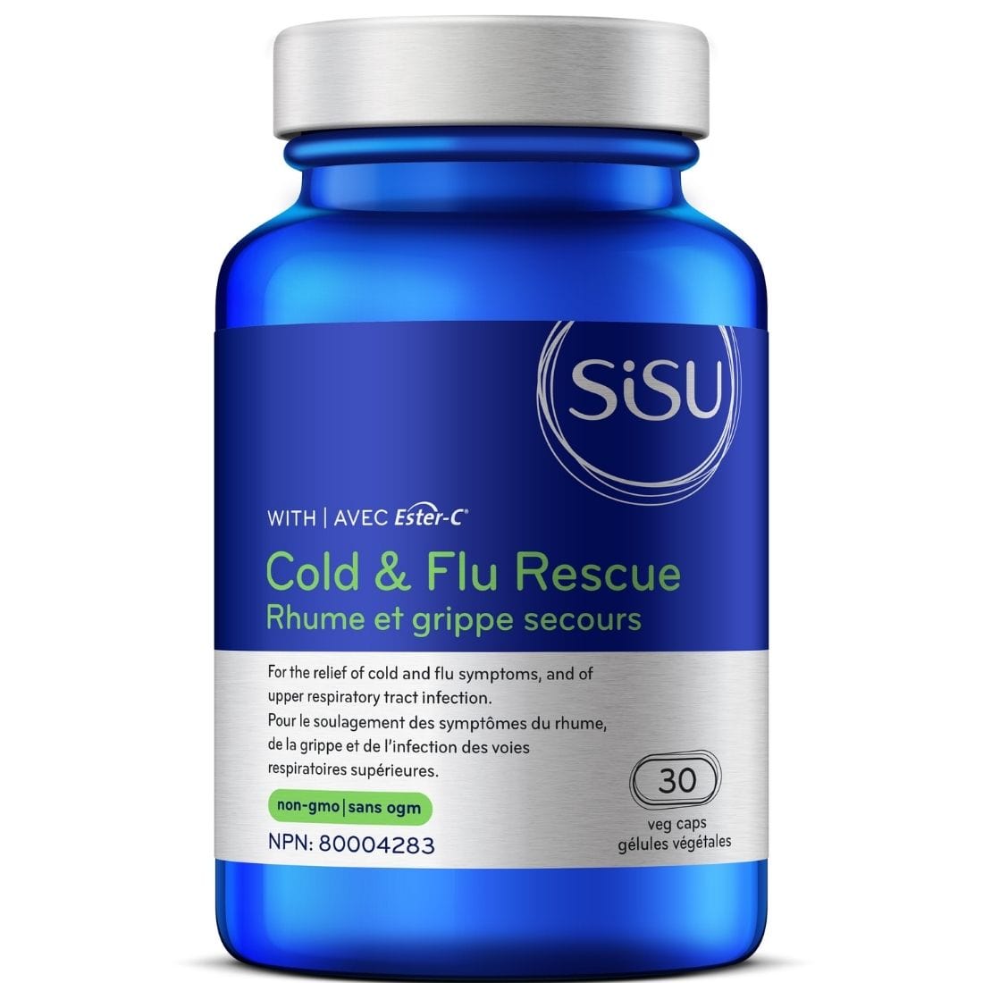SISU Cold and Flu Rescue with Ester-C, 60 Vegetable Capsules