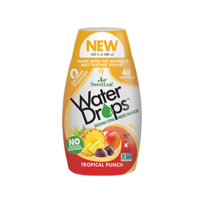 Sweet Leaf Water Drops (Flavoured Stevia Drops) ,48 Servings