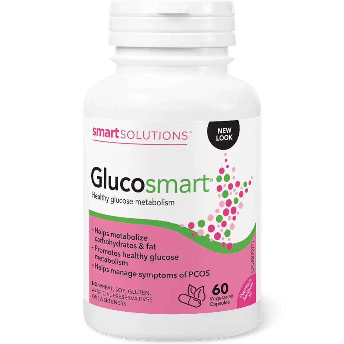 Smart Solutions Glucosmart, PCOS support, Healthy Glucose Metabolism, Supports Normal Ovulation