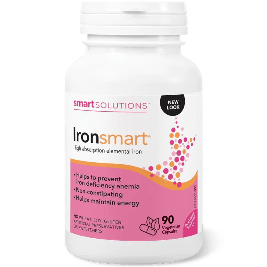 Smart Solutions Ironsmart 15mg Capsules, Non-constipating