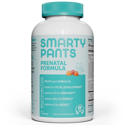 SmartyPants Prenatal Formula Gummy Multivitamins with Folate, B12 and Omega 3